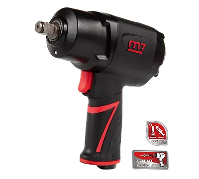 Гайковерт пневматический ударный 1/2", 1627 Нм, система "EZ Grease" MIGHTY SEVEN NC-4255QH