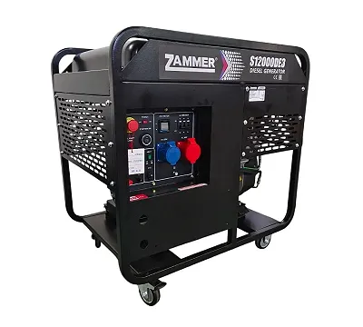 Дизельный генератор Zammer S12000DE3 10 кВт