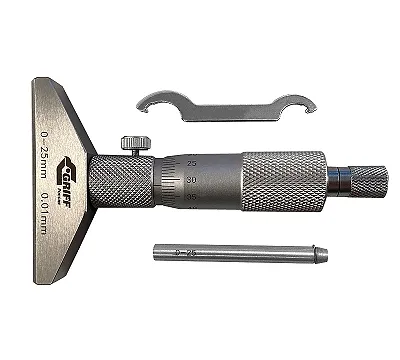 Глубиномер микрометрический ГМ 25 ГОСТ 7470-92 (пр-во Guilin Measuring) GRIFF