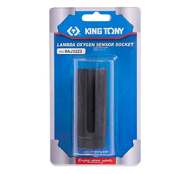 Головка для кислородных датчиков 3/8", 22 мм, разрезная, глубокая KING TONY 9AJ3222