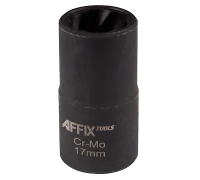 Головка для поврежденного крепежа 1/2", 17 мм AFFIX AF10930017