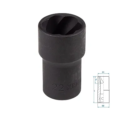 Головка для поврежденного крепежа 9TD403-22M KING TONY