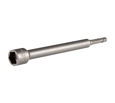 Головка для шуруповерта шестигранная 1/4", 13 мм, L = 150 мм, магнитная KING TONY 7611513M