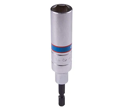 Головка для шуруповерта шестигранная 1/4", 14 мм, L = 110 мм KING TONY 76C1114M