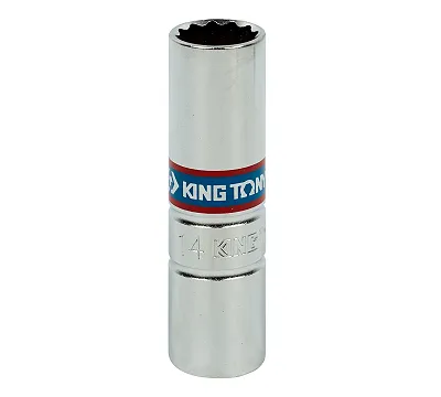 Головка свечная двенадцатигранная 463014RC KING TONY