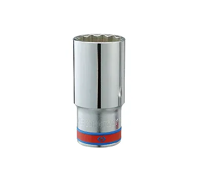 Головка торцевая глубокая двенадцатигранная 1/2", 1-3/16", дюймовая KING TONY 423038S