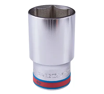 Головка торцевая глубокая шестигранная 1/2", 1-3/8", дюймовая KING TONY 423544S