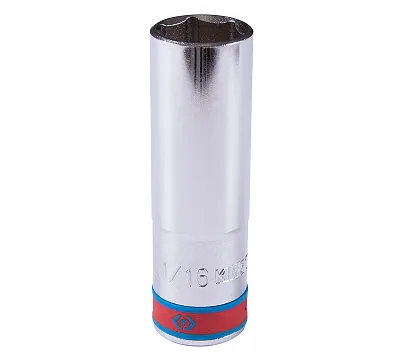 Головка торцевая глубокая шестигранная 1/2", 11/16", дюймовая KING TONY 423522S