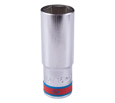 Головка торцевая глубокая шестигранная 1/2", 13/16", дюймовая KING TONY 423526S