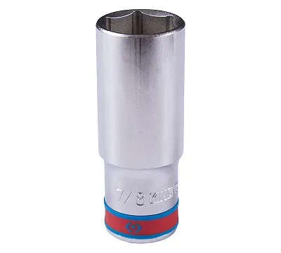 Головка торцевая глубокая шестигранная 1/2", 7/8", дюймовая KING TONY 423528S