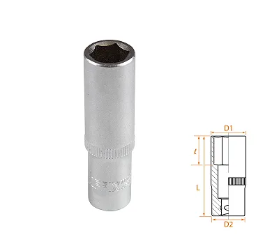Головка торцевая глубокая шестигранная 3/8", 12 мм AFFIX AF00130012