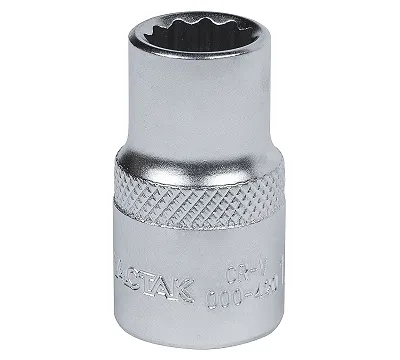 Головка торцевая стандартная двенадцатигранная 11 мм 1/2'' МАСТАК 000-42011