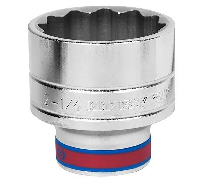 Головка торцевая стандартная двенадцатигранная 2 1/4'' посадка 3/4'' KING TONY
