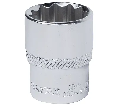 Головка торцевая стандартная двенадцатигранная 21 мм 1/2'' МАСТАК