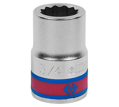 Головка торцевая стандартная двенадцатигранная 3/4'' посадка 3/4'' KING TONY