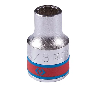 Головка торцевая стандартная двенадцатигранная 3/8'' посадка 1/2'' KING TONY