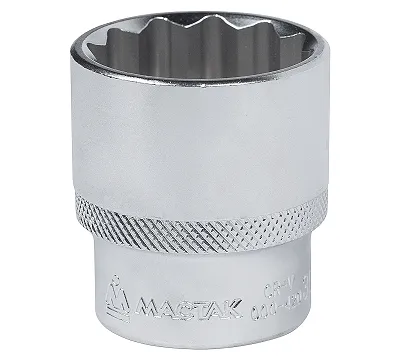 Головка торцевая стандартная двенадцатигранная 27 мм 1/2'' МАСТАК