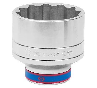 Головка торцевая стандартная двенадцатигранная 70 мм 3/4'' KING TONY 633070M