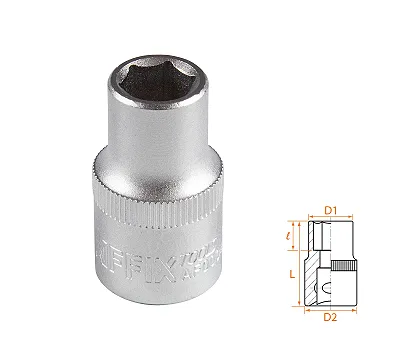 Головка торцевая стандартная шестигранная 1/2", 11 мм AFFIX AF00040011