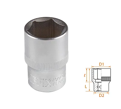 Головка торцевая стандартная шестигранная 1/2", 19 мм AFFIX AF00040019