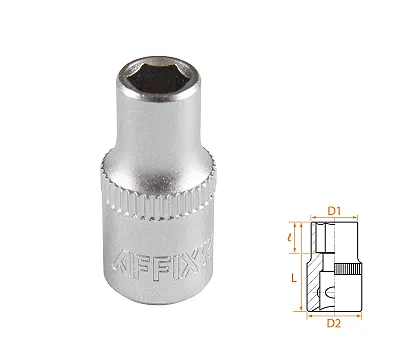 Головка торцевая стандартная шестигранная 1/4", 5,5 мм AFFIX AF00020055