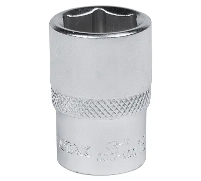 Головка торцевая стандартная шестигранная 18 мм 1/2'' МАСТАК 000-40018