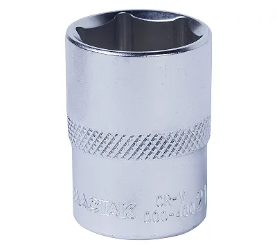 Головка торцевая стандартная шестигранная 21 мм 1/2'' МАСТАК 000-40021