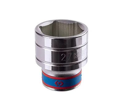 Головка торцевая стандартная шестигранная 27 мм 1/2'' KING TONY