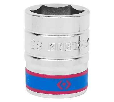 Головка торцевая стандартная шестигранная 29 мм 3/4'' KING TONY 633529M