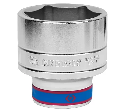 Головка торцевая стандартная шестигранная 56 мм 3/4'' KING TONY