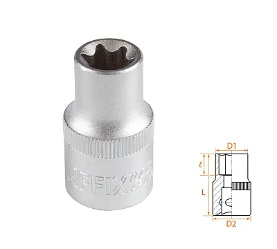 Головка торцевая TORX Е-стандарт 1/2", E14 AFFIX AF00043014