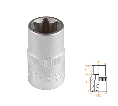 Головка торцевая TORX Е-стандарт 1/2", E18 AFFIX AF00043018