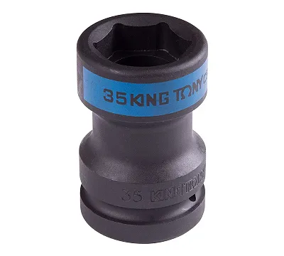 Головка торцевая ударная 1", Square 17 мм х Hex 35 мм, футорочная KING TONY 85451735M