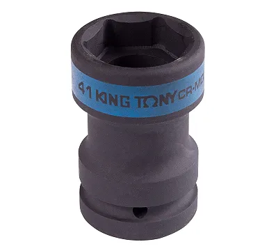 Головка торцевая ударная 1", Square 19 мм х Hex 41 мм, футорочная KING TONY 85451941M
