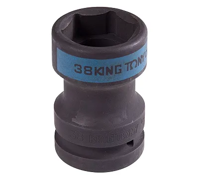 Головка торцевая ударная 1", Square 20 мм х Hex 38 мм, футорочная KING TONY 85452038M