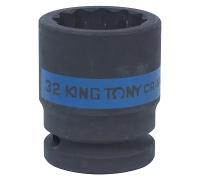 Головка торцевая ударная двенадцатигранная KING TONY