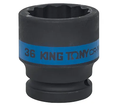 Головка торцевая ударная двенадцатигранная 36 мм 3/4'' KING TONY