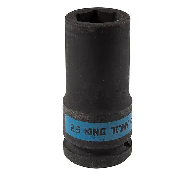 Головка торцевая ударная глубокая шестигранная 3/4", 25 мм KING TONY 643525M