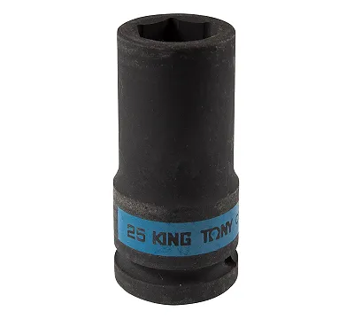 Головка торцевая ударная глубокая шестигранная 3/4", 25 мм KING TONY 643525M