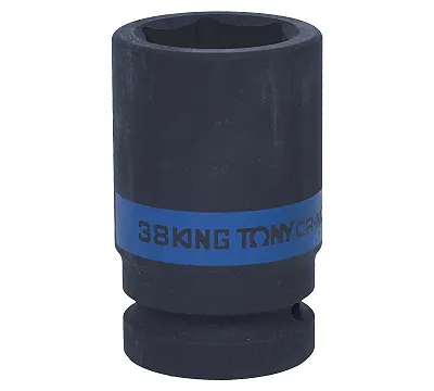 Головка торцевая ударная глубокая шестигранная KING TONY DIN 3121