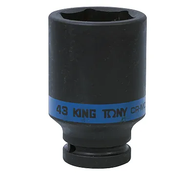 Головка торцевая ударная глубокая шестигранная KING TONY