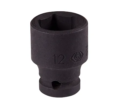 Головка торцевая ударная шестигранная 1/4", 12 мм KING TONY 253512M