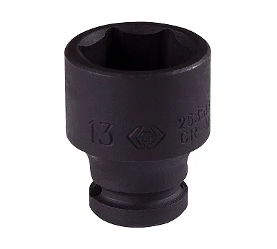 Головка торцевая ударная шестигранная 1/4", 13 мм KING TONY 253513M