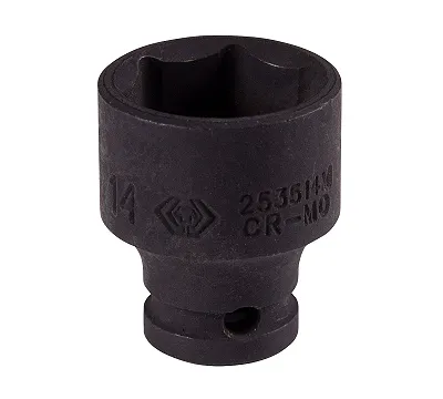 Головка торцевая ударная шестигранная 1/4", 14 мм KING TONY 253514M