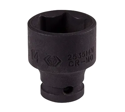 Головка торцевая ударная шестигранная 1/4", 14 мм KING TONY 253514M