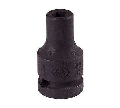 Головка торцевая ударная шестигранная 1/4", 4 мм KING TONY 253504M