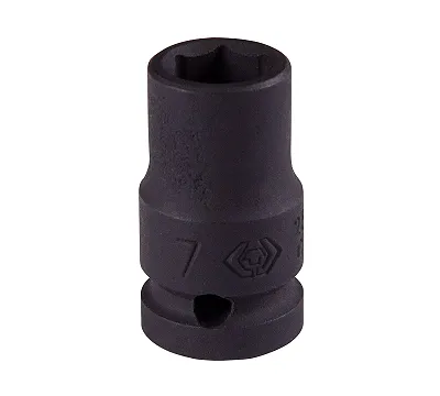 Головка торцевая ударная шестигранная 1/4", 7 мм KING TONY 253507M