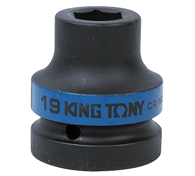 Головка торцевая ударная шестигранная KING TONY