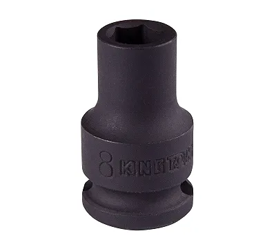 Головка торцевая ударная шестигранная 3/8", 8 мм KING TONY 353508M