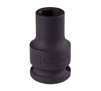 Головка торцевая ударная шестигранная 3/8", 8 мм KING TONY 353508M